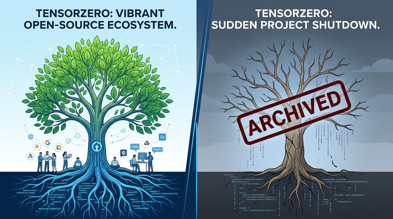TensorZero Shuts Down: What OSS LLMOps Can’t Survive | byteiota