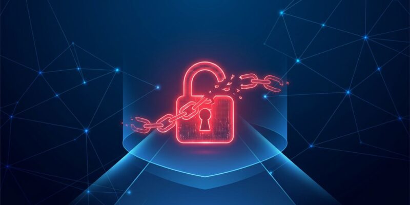 Check Point VPN CVE-2026-50751 authentication bypass vulnerability - broken lock on dark blue network background