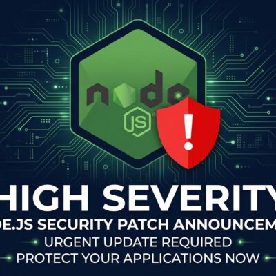 Node.js security patch June 17 2026 HIGH severity warning