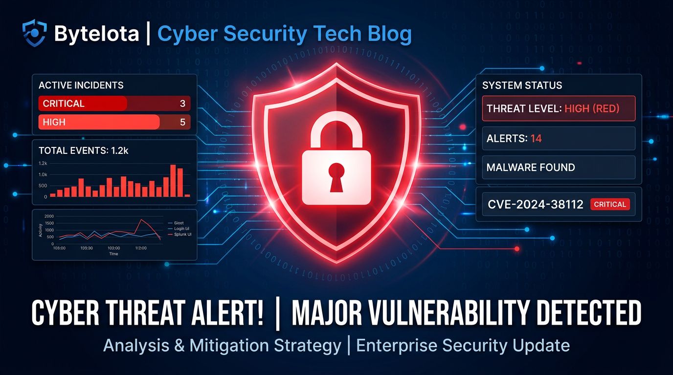 Splunk Cve CVE-2026-20253: Patch Splunk Enterprise Before This RCE Hits | byteiota