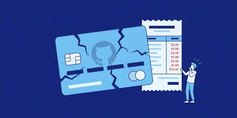 GitHub Copilot usage-based billing change showing cost jump for agentic workflows in 2026