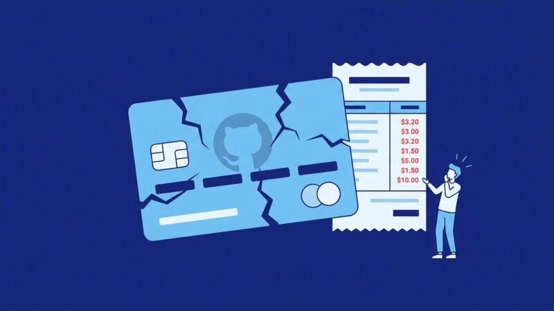 GitHub Copilot usage-based billing change showing cost jump for agentic workflows in 2026