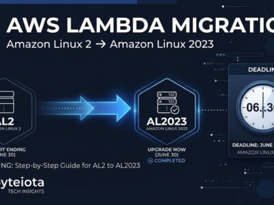 AWS Lambda migration from Amazon Linux 2 to AL2023 before June 30 2026 deadline