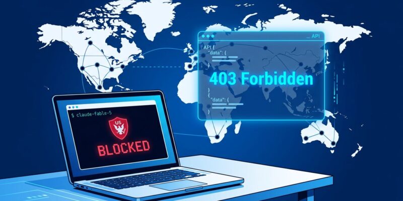 Claude Fable 5 API access blocked by US government export controls