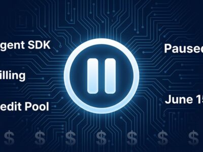 Anthropic pauses Claude Agent SDK billing change on June 15 2026 - pause button icon on dark blue background