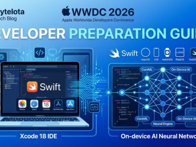 WWDC 2026 developer preparation guide featuring Swift, Xcode 18, and Apple Intelligence APIs