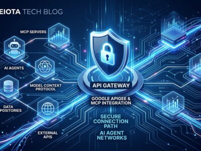 Google Apigee MCP gateway securing AI agent API connections with token rate limiting