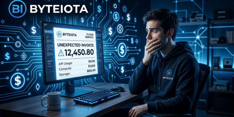 Developer looking at unexpected GitHub Copilot bill after usage-based billing switch