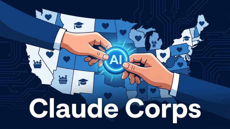 Claude Corps: Anthropic's 50M fellowship placing early-career workers at nonprofits to deploy AI