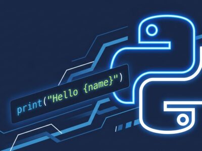 Python 3.14 t-strings tutorial - Template object syntax with code example on dark blue background