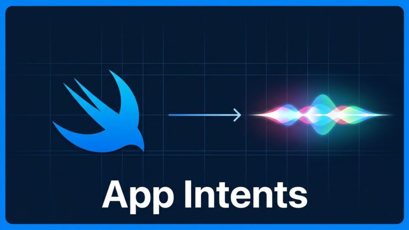 iOS App Intents migration guide - Swift code transition from SiriKit to App Intents for iOS 27
