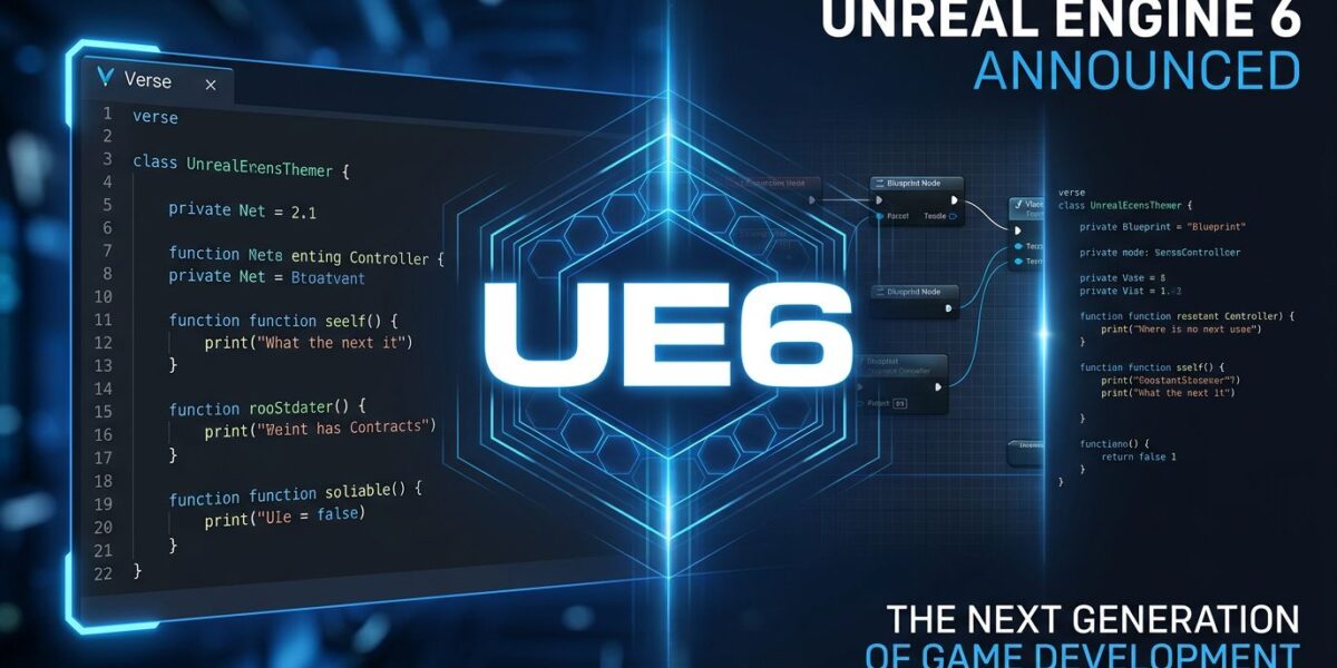 Unreal Engine 6 Ships Verse: C++ Deprecation Explained | byteiota