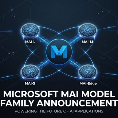 Microsoft MAI model family announced at Build 2026 - MAI-Thinking-1, MAI-Image-2.5, MAI-Voice-2, MAI-Transcribe-1.5 on Azure AI Foundry