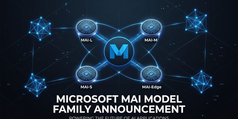 Microsoft MAI model family announced at Build 2026 - MAI-Thinking-1, MAI-Image-2.5, MAI-Voice-2, MAI-Transcribe-1.5 on Azure AI Foundry