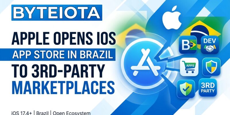 Apple opens iOS to third-party app stores in Brazil with iOS 26.5