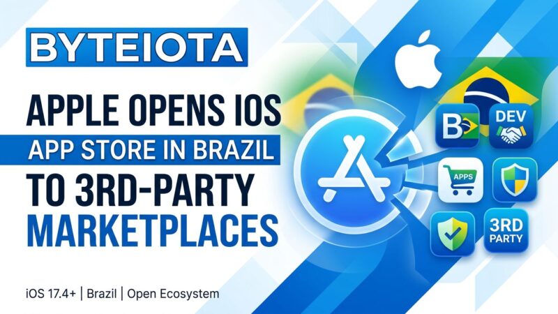 Apple opens iOS to third-party app stores in Brazil with iOS 26.5