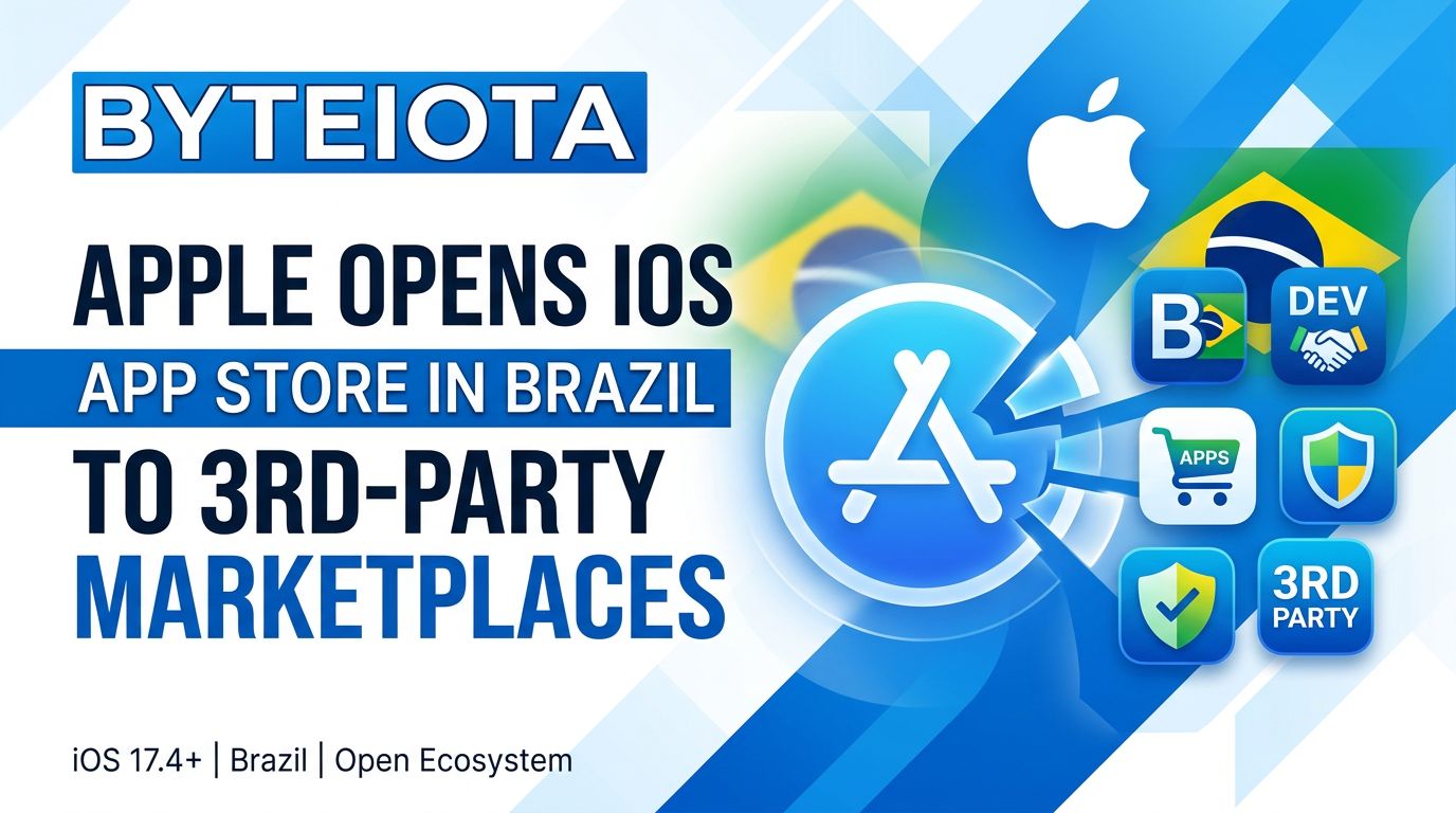 Apple Opens iOS to Third-Party App Stores in Brazil: Act Before July 6 ...