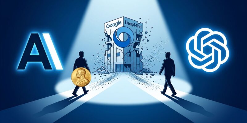 John Jumper leaving DeepMind for Anthropic - AI talent war with Nobel Prize scientist and competing AI labs