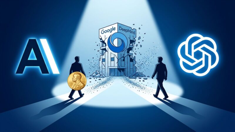 John Jumper leaving DeepMind for Anthropic - AI talent war with Nobel Prize scientist and competing AI labs