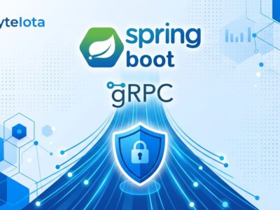 Spring Boot 4.1 featured image showing gRPC and security shield icons