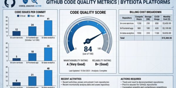 GitHub Code Quality Goes GA: The $10/Committer Pricing Trap | byteiota
