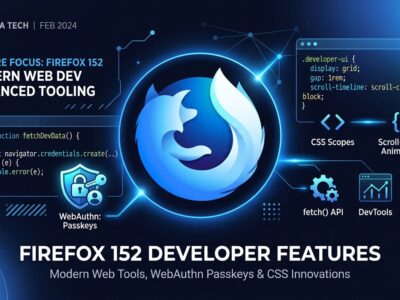 Firefox 152 web platform APIs - CookieStore, Custom Highlight, field-sizing, WebAuthn