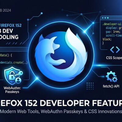 Firefox 152 web platform APIs - CookieStore, Custom Highlight, field-sizing, WebAuthn