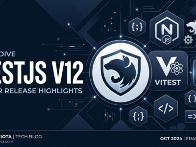 NestJS v12 preview showing ESM migration, Vitest replacing Jest, and Standard Schema validation