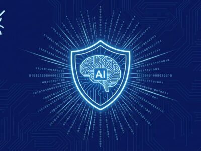 AI security shield representing Project Glasswing and Claude Mythos vulnerability scanning