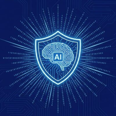 AI security shield representing Project Glasswing and Claude Mythos vulnerability scanning