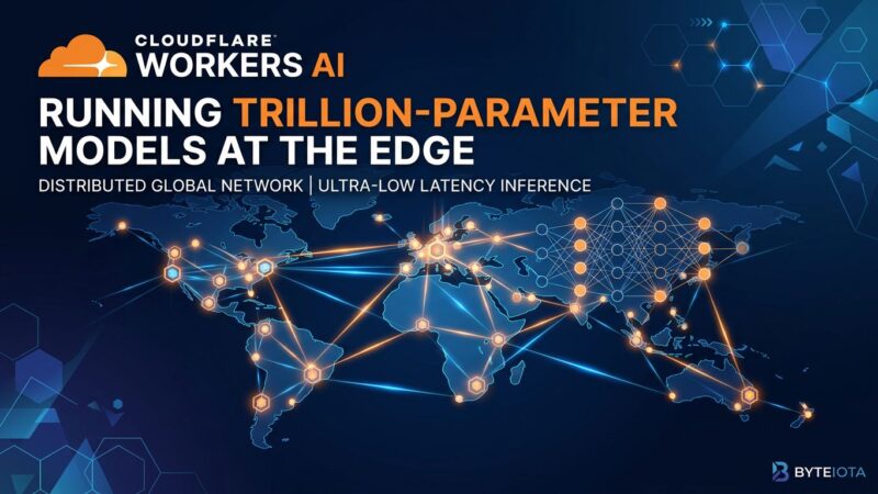Cloudflare Workers AI running trillion-parameter models at the edge