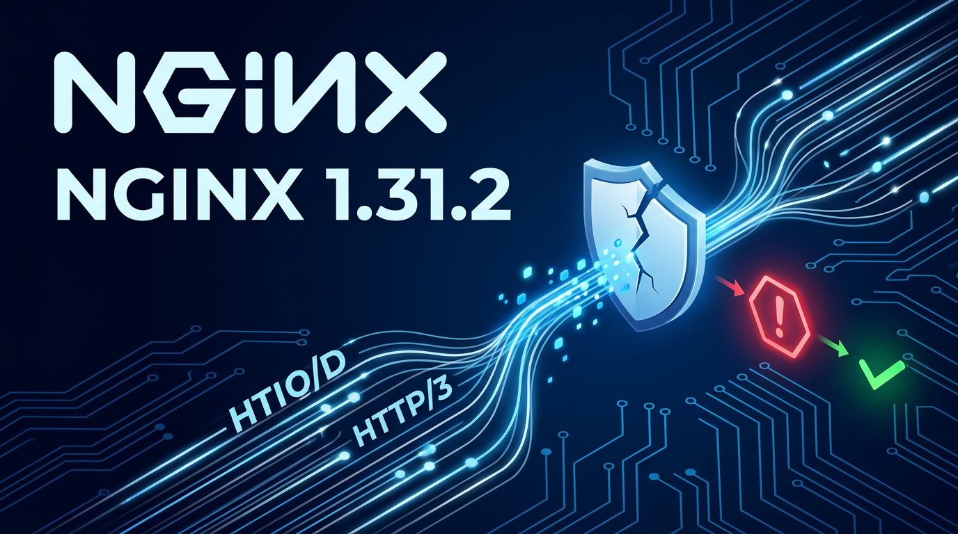 NGINX 1.31.2: Patch the HTTP/3 QUIC Use-After-Free Now | byteiota