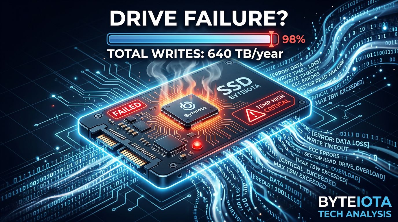 OpenAI Codex Bug Writes 640 TB/Year to Your SSD | byteiota