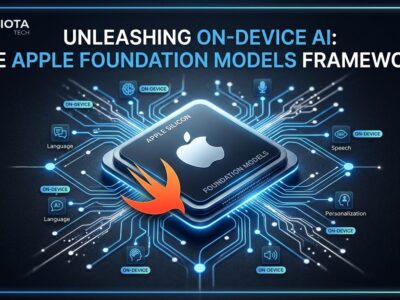 Apple Foundation Models framework at WWDC26 - on-device LLM Swift API with CoreAI