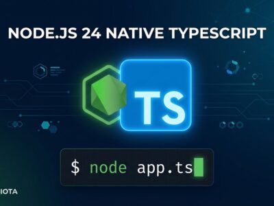 Node.js 24 native TypeScript type stripping - run .ts files without a build step