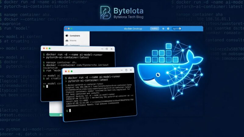 Docker Desktop 4.44 showing Gordon AI agent with persistent memory and Docker Model Runner multi-model support