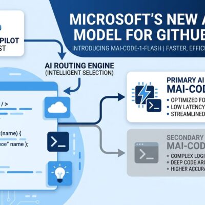 MAI-Code-1-Flash Microsoft coding model available across all GitHub Copilot surfaces including VS Code, JetBrains, and CLI