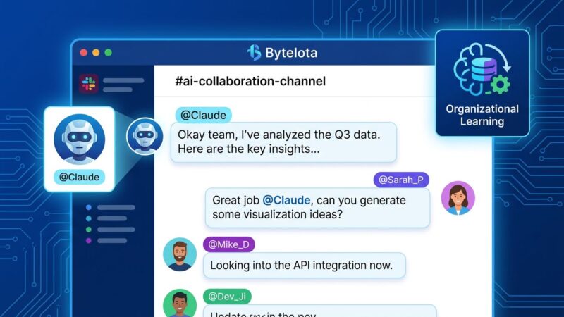 Claude Tag embedded as a persistent AI teammate in Slack channels with organizational memory