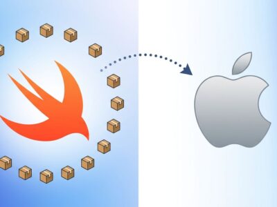 Swift and Apple logos representing Swift Package Index joining Apple's developer ecosystem