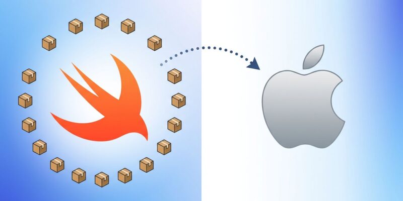 Swift and Apple logos representing Swift Package Index joining Apple's developer ecosystem