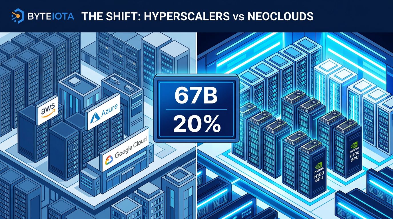 Neoclouds Will Own 20% of the $267B AI Cloud Market by 2030