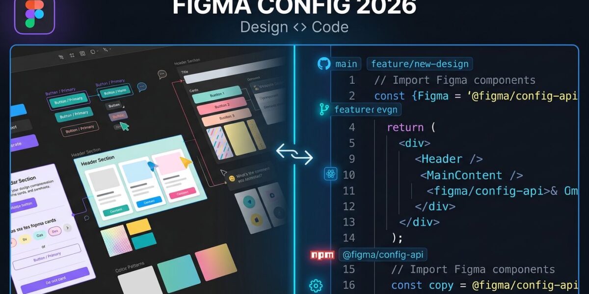 Figma Config 2026: Code Layers End the Design-Dev Handoff | byteiota