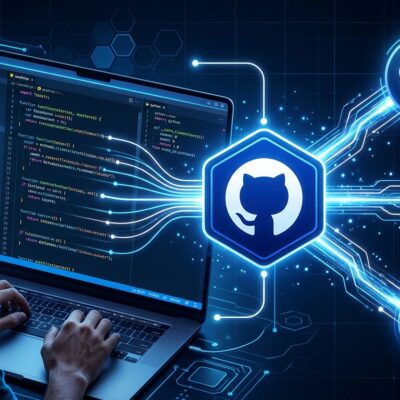 GitHub Copilot BYOK feature showing multiple AI model providers connecting to Copilot