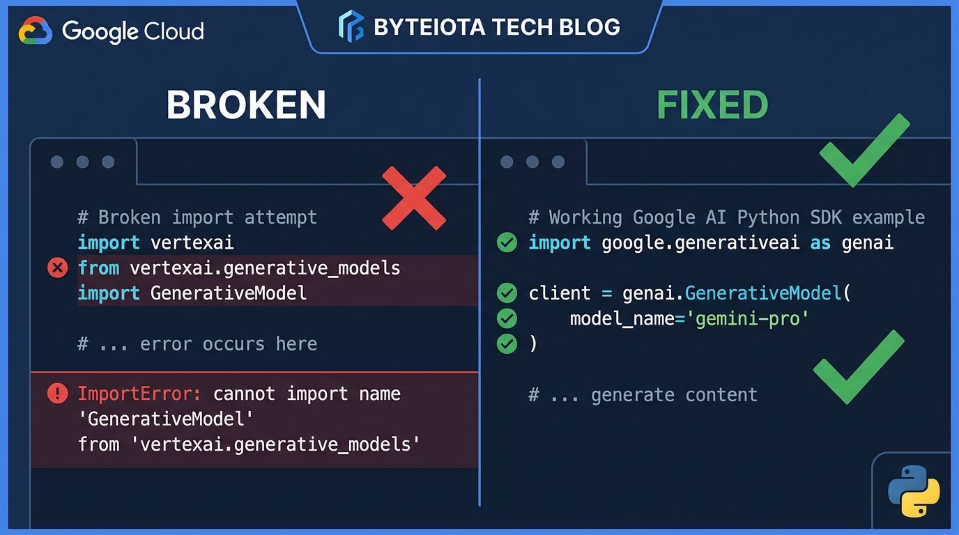 Vertex AI SDK Is Dead: Migrate to google-genai Before Your Code Breaks
