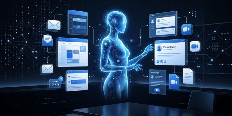 Microsoft Scout always-on AI Autopilot agent managing workspace tasks in the background