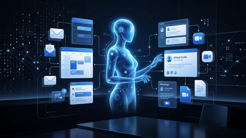 Microsoft Scout always-on AI Autopilot agent managing workspace tasks in the background