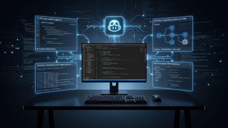 GitHub Copilot SDK agentic engine embedded across developer tools