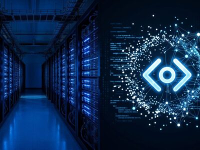 Reflection AI data center GPU servers representing the .3B SpaceX compute deal for open-source frontier AI
