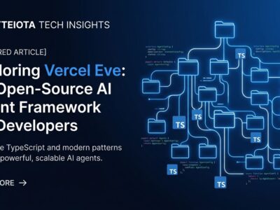 Vercel eve open-source AI agent framework - directory-based architecture diagram with blue and white design