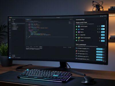 Cursor 3.9 Customize Page showing team leaderboard and plugin management interface
